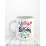 Mug Happy Birthday 4 impression de mugs personnalisés, photos, textes