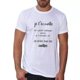 je t'écouille - impression de T-shirts personnalisés à Verviers