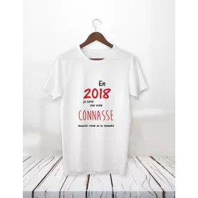 2018 une vraie connasse - Teejii - personnalisation de t-shirts Verviers